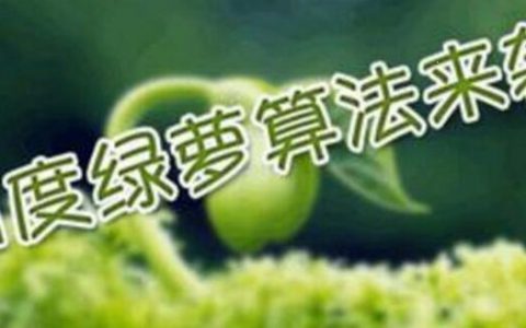 百度綠蘿算法