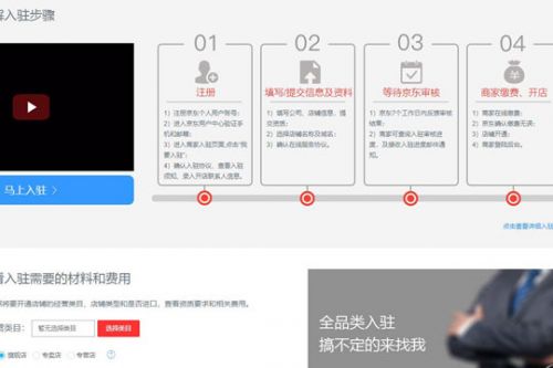 怎么在京東網(wǎng)上開店