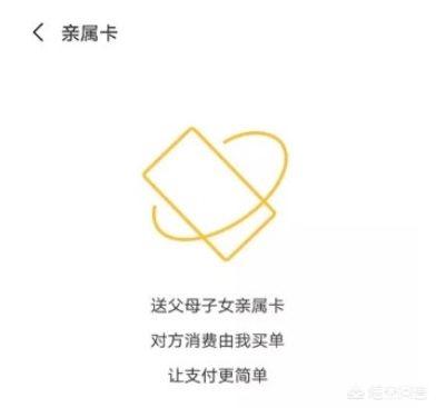 親屬卡是什么