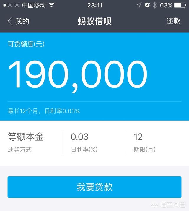 花唄額度1000買3000的