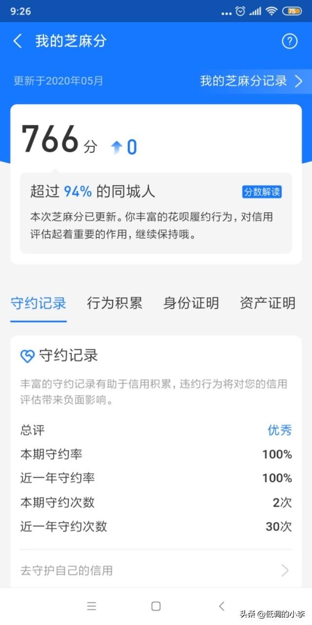 芝麻信用750人多嗎