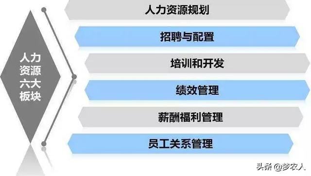 人事有幾大模塊