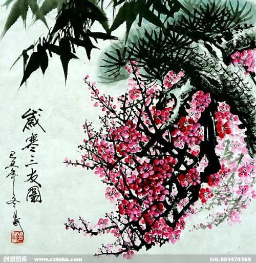 歲寒三友指的是什么