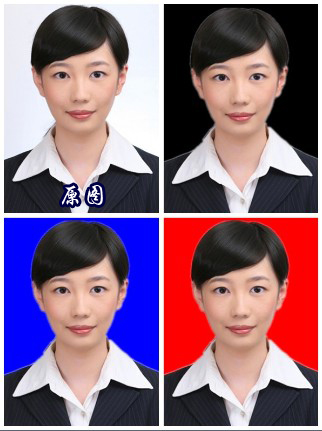 美圖秀秀怎么換白底