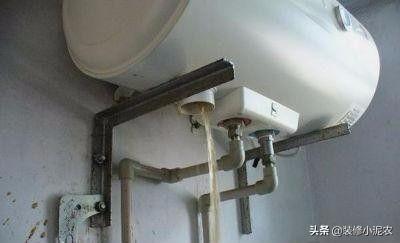 熱水器排污怎么操作？