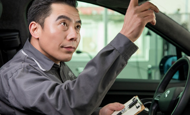 汽車冷風熱風怎么切換